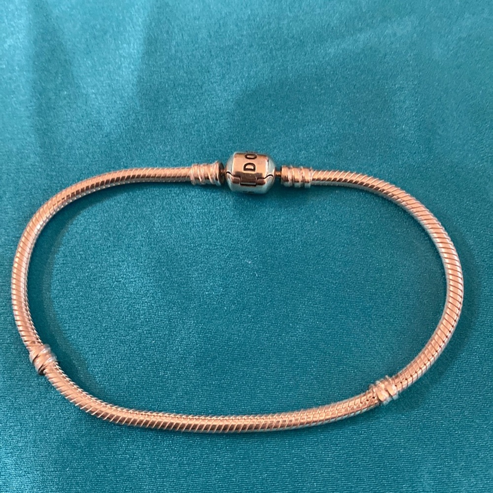 Pandora bracelet silver 8 inch
